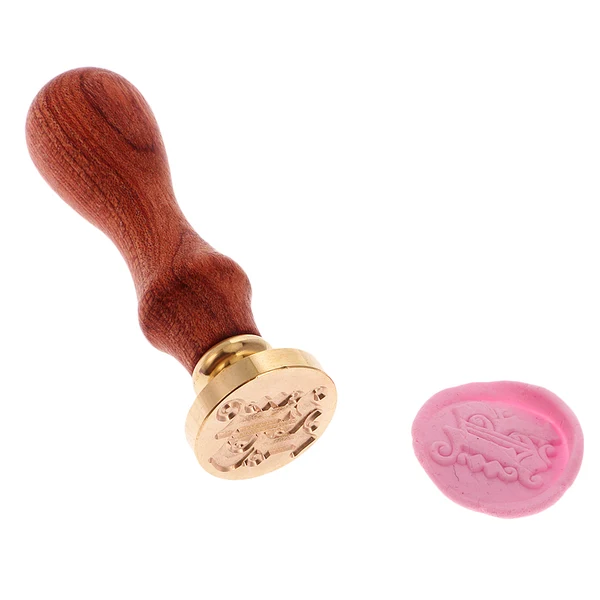 Powerful Maxbell Initial Alphabet Letter R Wax Seal Stamp for Envelope Manuscript Card Crafts Premium