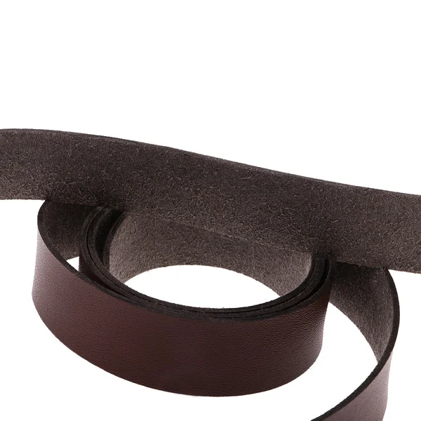 Contemporary Maxbell 2 Meters 20mm Faux Leather Strip Strap Leather Craft Belt Handle DIY Coffee High-Grade