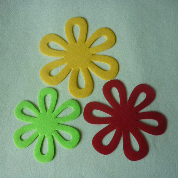 High-End Maxbell 6pcs Flower Dining Table Pot Mat Trivet Easter Christmas Party Décor Fashionable
