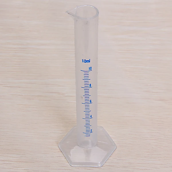 Carefully Designed Maxbell 10ml Transparent Plastic Graduated Cylinder First-Class