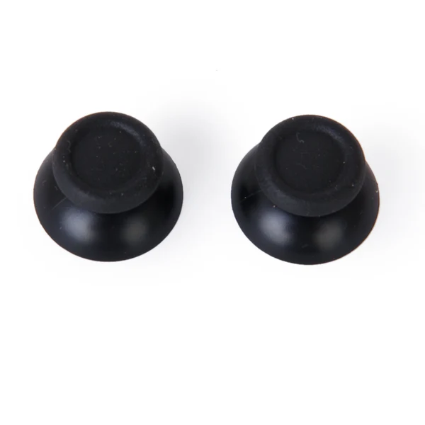 Detailed Maxbell Pair of Joystick Thumbstick Thumb Stick for Sony PlayStation 4 PS4 Controller - Black Authentic