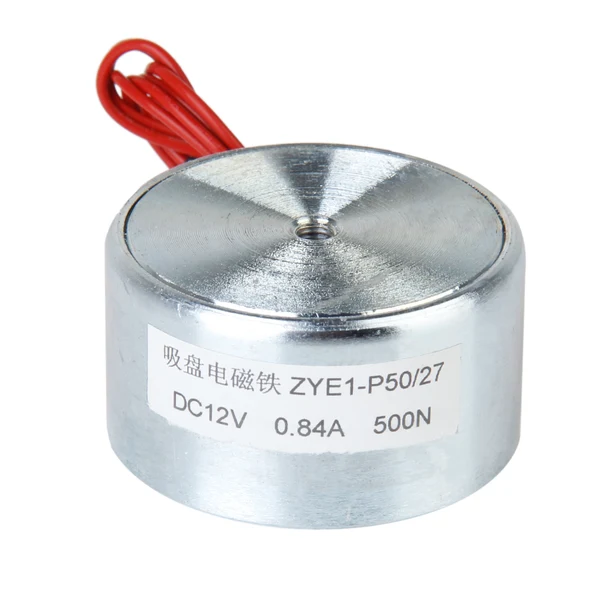 Superior Maxbell DC 12V Electric Lifting Magnet Solenoid Electromagnet Lift Holding 50mm Fashionable
