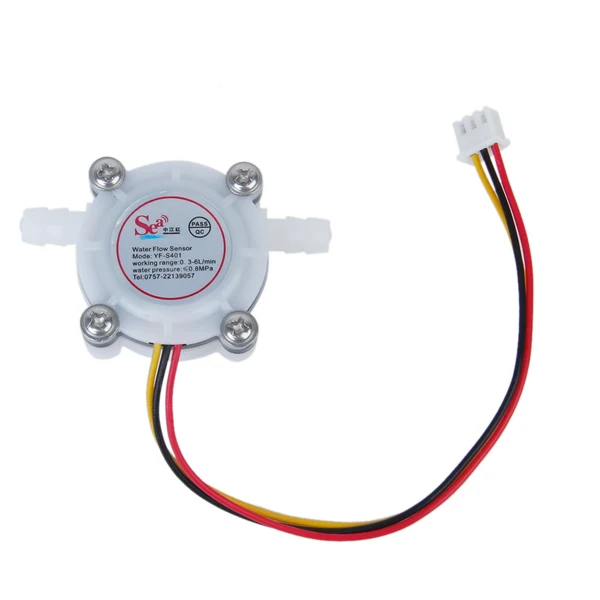 Traditional Maxbell Water Flow Sensor Switch Meter Flowmeter Coffee Dispenser Counter Fluid Control 0.3-6L min First-Class