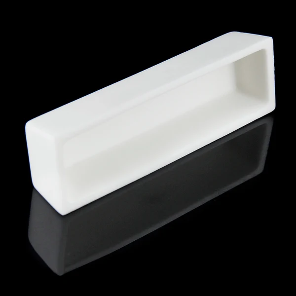 Convenient Maxbell 100x30x20mm Alumina Ceramic Corundum Crucible Boat Sample Holder for Tube Muffle Furnaces Organic