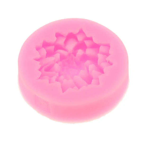 Luxury Maxbell Lotus Flower 3D Fondant Cake Mold Candy Sugar craft Cutter Silicone Baking Easy-to-Use