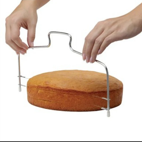 Fine Crafted Maxbell Stainless Steel Saw Blade Adjustable Wire Cake Slicer Cutter Baking Leveler Relaxed