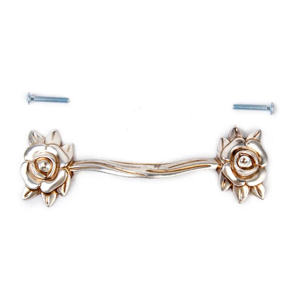 Carefully Designed Maxbell Anti-Silver Rose Cupboard Cabinet Wardrobe Drawer Door Pull Handle DIY First-Class