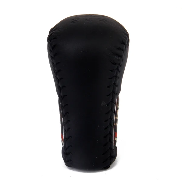 High-Quality Maxbell Gear Knob Shift Leather Stitching Stick Cover for Toyota Black Versatile