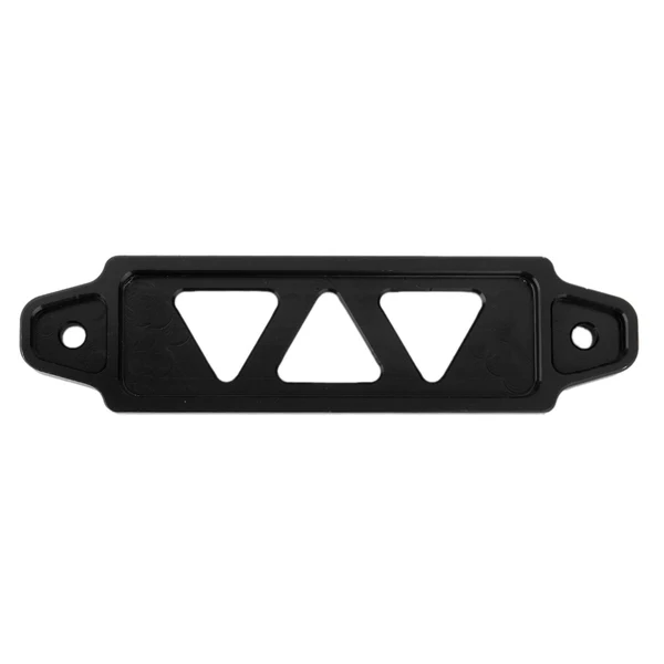 Powerful Maxbell 17.2cm Aluminum Car Battery Tie Down Bar Bracket Holder Universal Fit Black First-Class
