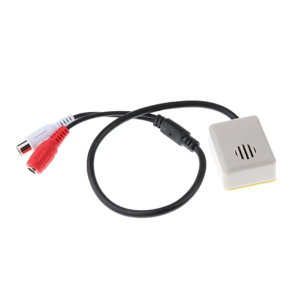Optimized Maxbell Adjustable CCTV Camera Microphone Audio Sound Monitor RCA 3.5mm Connector Organic