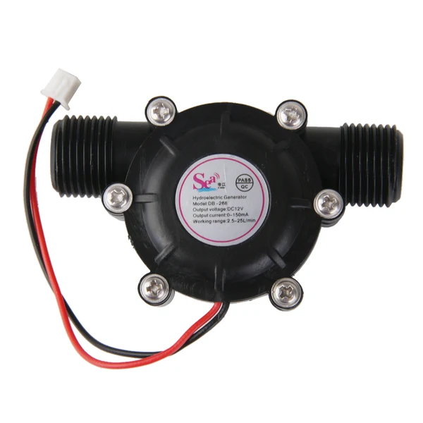 Trendy Maxbell DC12V Micro Hydro Turbine Generator High Power Flow Hydraulic Water Charging Top-Quality