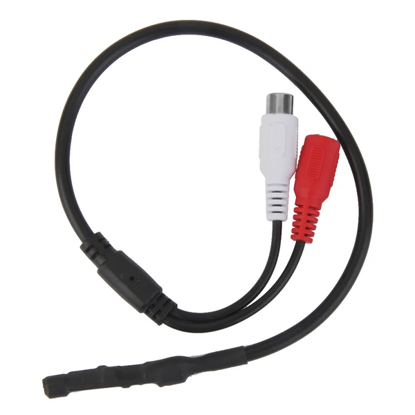 High-Quality Maxbell 40cm CCTV Camera Mini Microphone Audio Sound Monitor with RCA 3.5mm Plug High-Performance