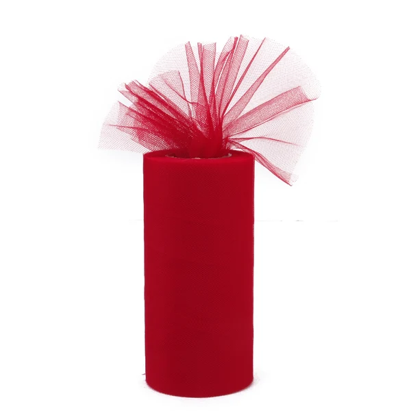 Trusted Maxbell 6 x 25yd Tulle Roll Spool Tutu Wedding Bow Fabric Banquet Decor - Red World-Class