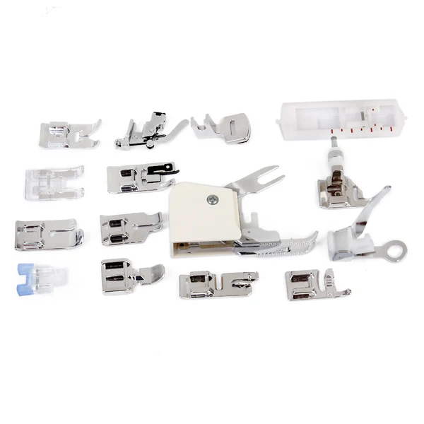 Safe Maxbell 15 Pcs Presser Foot Set For Brother Janome Singer Sewing Home Machines Feet User-Friendly