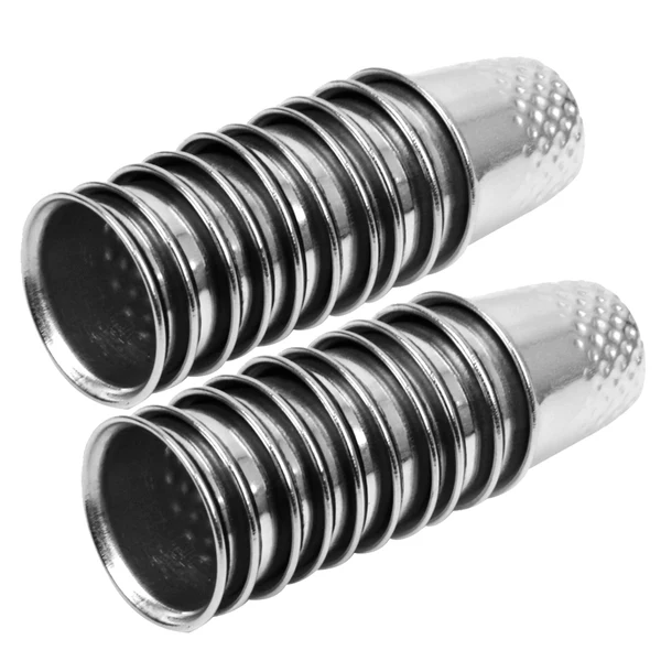 Trusted Maxbell 10pcs Vintage Sewing Thimble for DIY Crafts 12x13mm -Silver Reusable