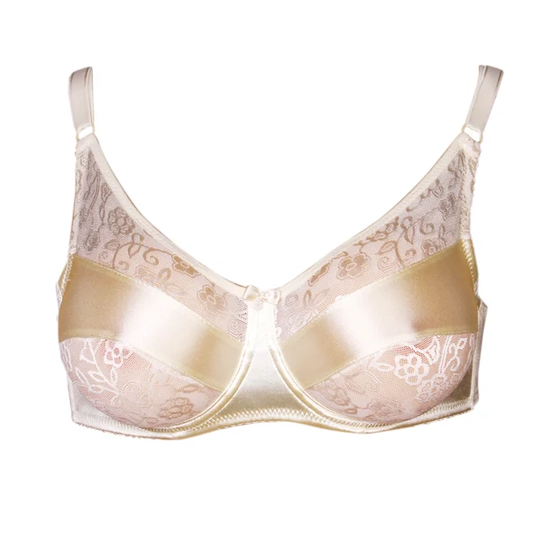 Traditional Maxbell Special Pocket Bra for Silicone Breast Form False Boobs Mastectomy 36 Beige Sophisticated