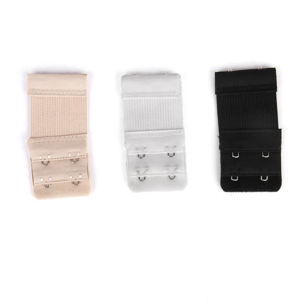 High-Performance Maxbell Phenovo Elastic 2-Eye Hook Bra Extension Extender 3pcs Black Nude White Exclusive