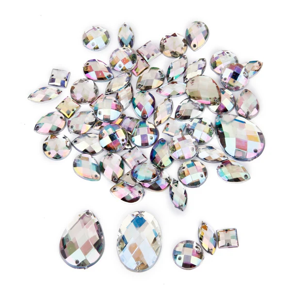Consistent Maxbell Crystal Sewing Button Decoration DIY Crafts Mixed Styles 50pcs Official