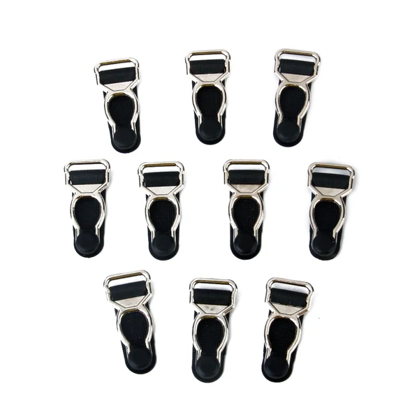 Verified Maxbell Men's Garter Belt Clips Hooks Grips 10pcs Black Enhanced