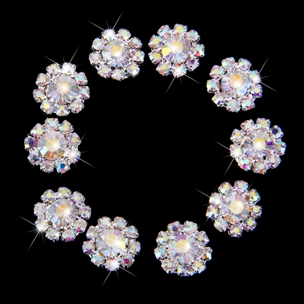 Sustainable Maxbell 10pcs Crystal Flower Buttons Flatback Decoration DIY 12mm AB Color Expertly Made