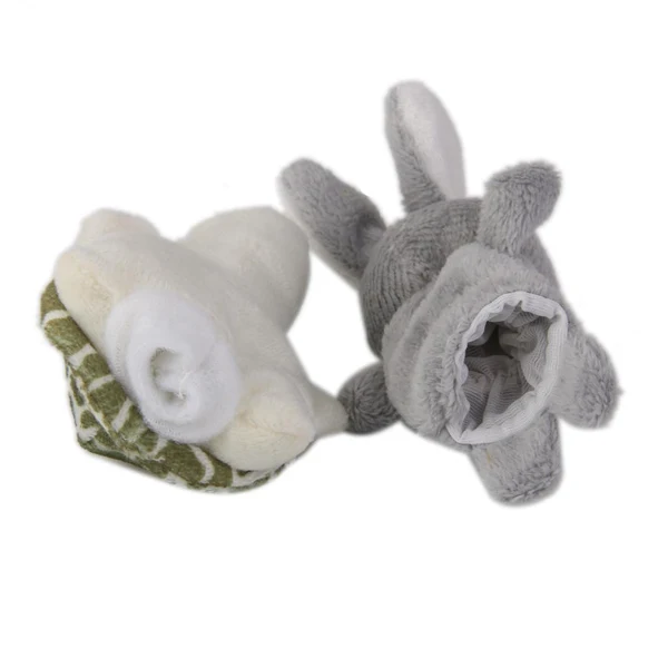 Soft Hare Tortoise Finger Puppets Plush Baby Kids Educational Hand Toys Next-Generation