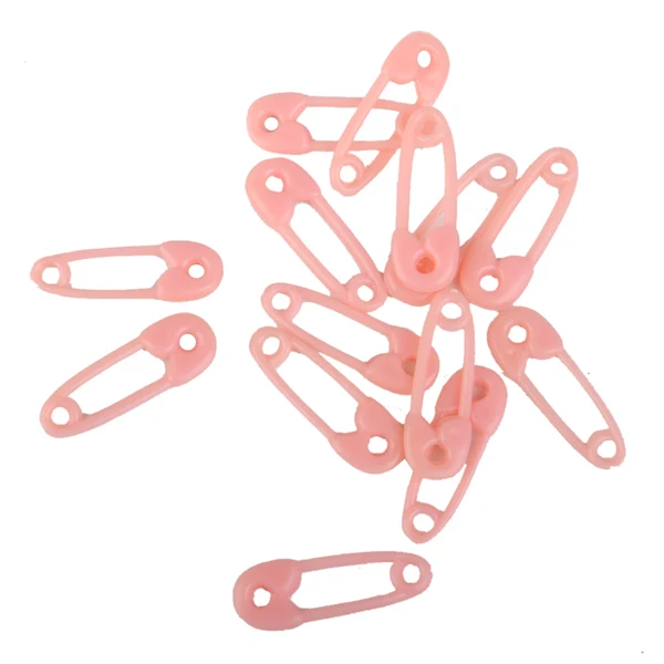 Modern Maxbell 50pcs Mini Safety Pin Pink Girl Baby Shower Favors Decor Premium