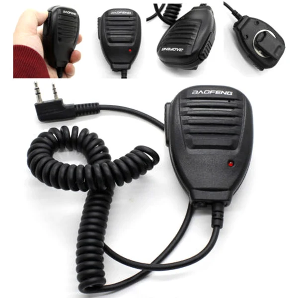 Sophisticated Maxbell Two Way Communication Heavy Duty Baofeng BF-UV5R 888S Speaker Microphone Efficient