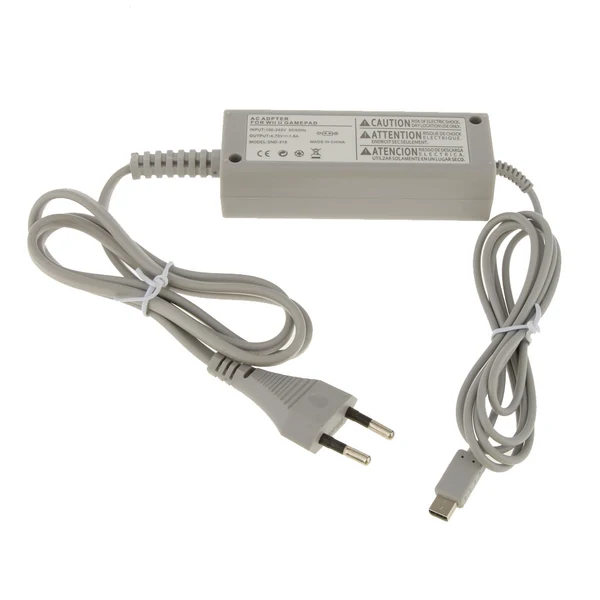 Effective Maxbell AC Home Wall Power Supply Adapter Charger for Nintendo Wii U Gamepad EU Plug Authentic