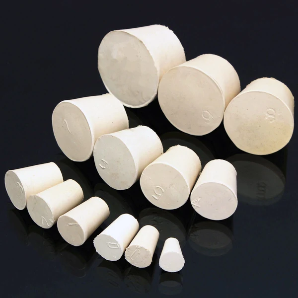 Original Maxbell 5x Laboratory Solid Rubber Plug Stopper Bungs Flask Tapered Tube Plugs 4 Stylish