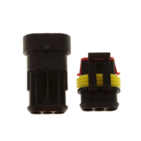 Responsible Maxbell 5 Sets Waterproof Electrical Connector Seal 1.5mm Terminal 3 Pins Car Kit Original