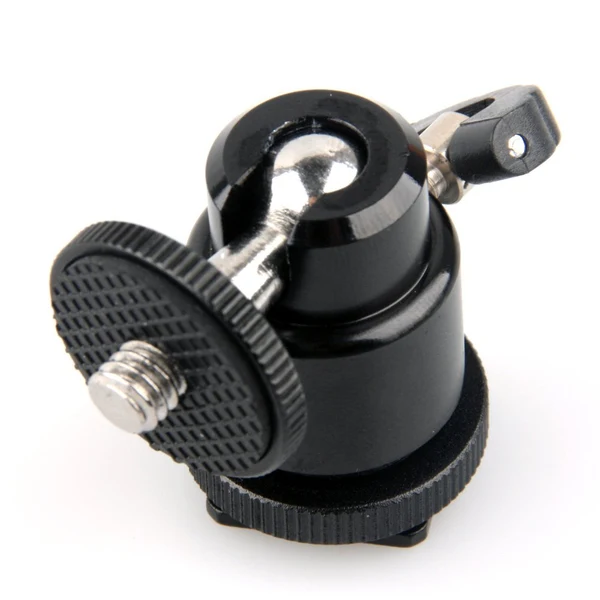 Green Maxbell 1 4 Mini Smart Ball Head Bracket Holder Mount fr Camera Tripod Hot Shoe Traditional