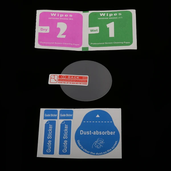 Original Universal Smart Watch Tempered Glass Screen Protector Film 40mm Dia Durable