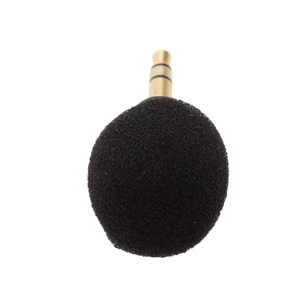 Genuine Maxbell Mini Plug in Vocal Instrument Condenser Microphone 3.5mm Mono TS Plug Black Eco-Friendly