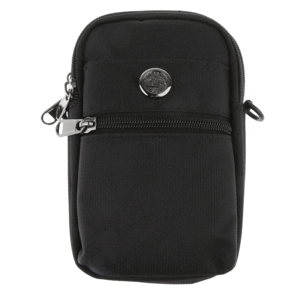 Top-Quality Maxbell Waist Belt Bum Bag Sport Travelling Cell Phone Case Cover Purse Pouch black Certified
