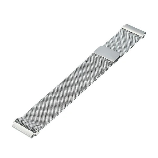 Prestigious Maxbell Universal Watch Mesh Loop Wrist Band Strap Magnetic Clasp Silver Original