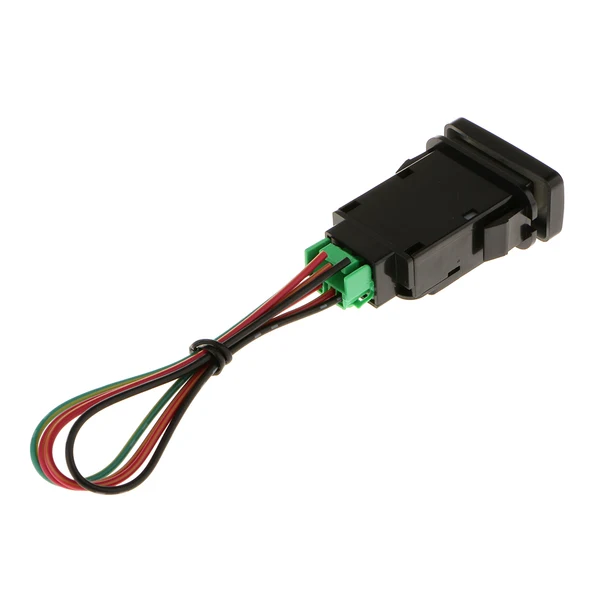 Efficient Maxbell White LED Light Bar Push Button Switch On-Off for Toyota With Wiring Harness Secure