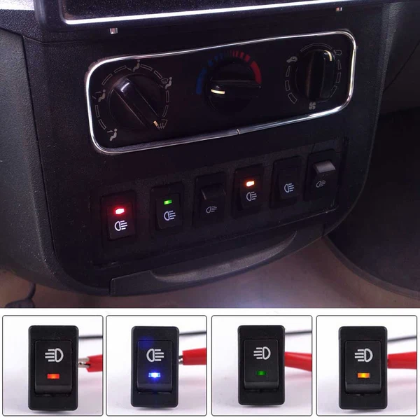 Selected Maxbell 4x 4Pins LED On Off Rocker Toggle Switch Driving Fog Lamp Work Light Bar Outstanding