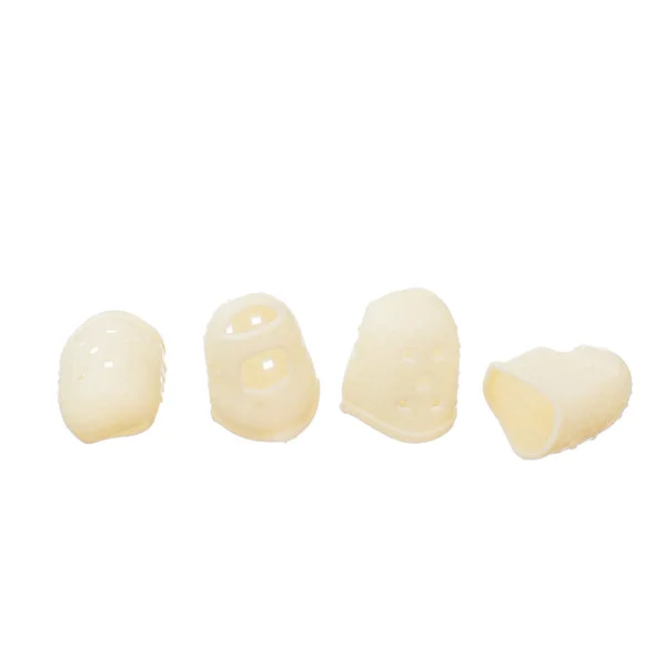 Eco-Friendly Maxbell 4 pcs Medium Yellow Silicone Fingertip Protectors for Guitar Bass Banjo Long-Lasting