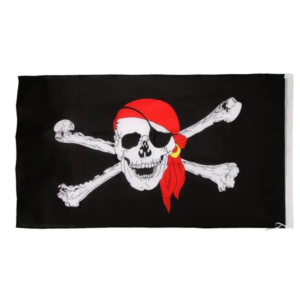 Fine Maxbell Pirate Flag Skull Crossbone Banner 5ft x 3 ft Eco-Friendly