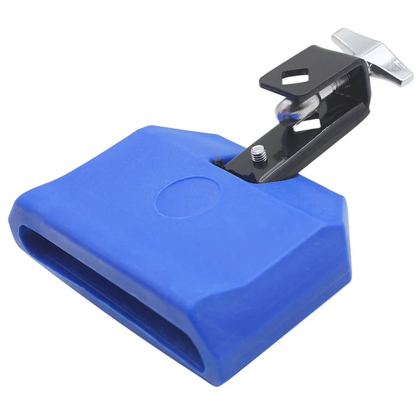Functional Maxbell High Pitched Durable Plastic Cow Bell Percussion Instruments Blue Eco-Friendly