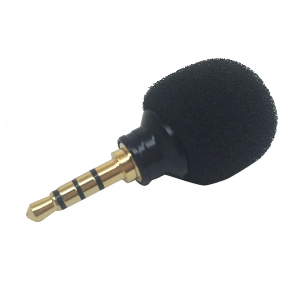 Functional Maxbell 3.5mm Mini Stereo Microphone Mic -Mobile Phone Laptop Recording Small Lightweight
