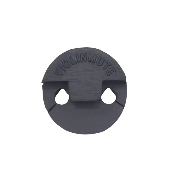 Dependable Maxbell Black Round Rubber Violin Mute Silencer Accessory Natural