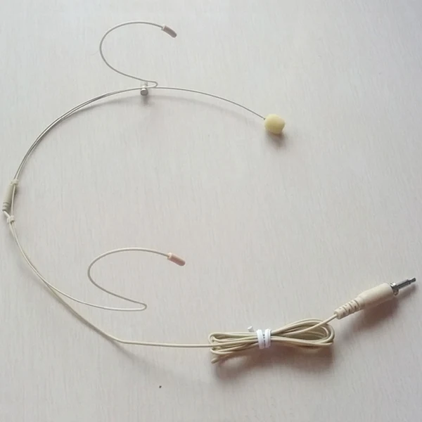 Easy-to-Use Maxbell 1 x 3.5mm Wired Headworn Microphone Voice Headworn Head-Mounted Mic Pure