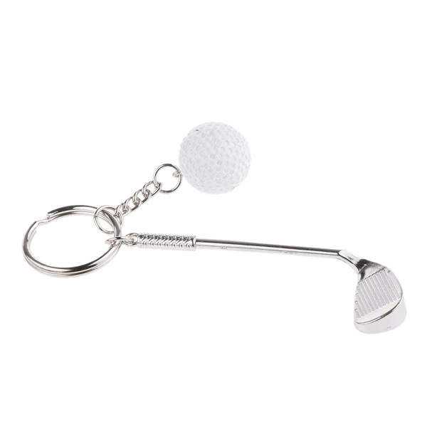 Verified Maxbell Mini Golf Club Ball Pendant Keyring Key Chain Gift White Authentic