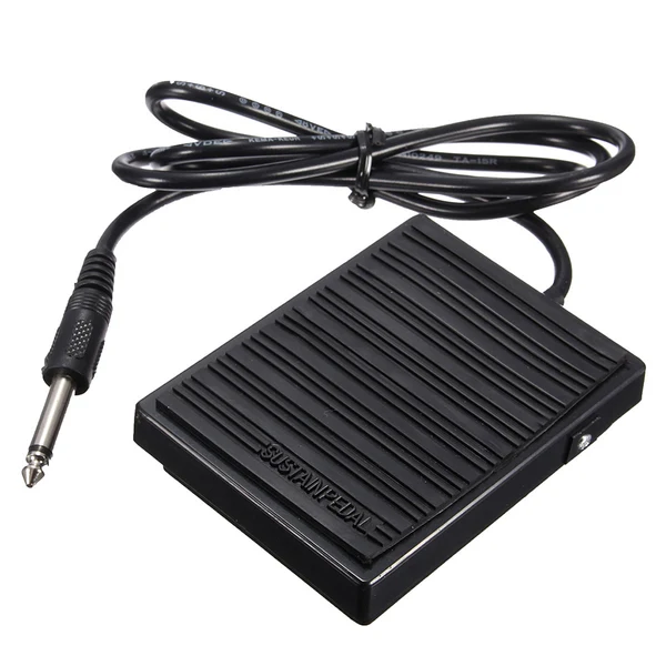 Exceptional Maxbell Universal Foot Sustain Pedal Controller Switch for Electronic Keyboard Piano Solid