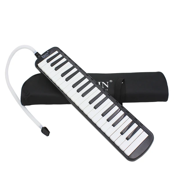 Prestigious Maxbell 37 Key Melodica Musical Instrument With Carry Bag Black Enhanced