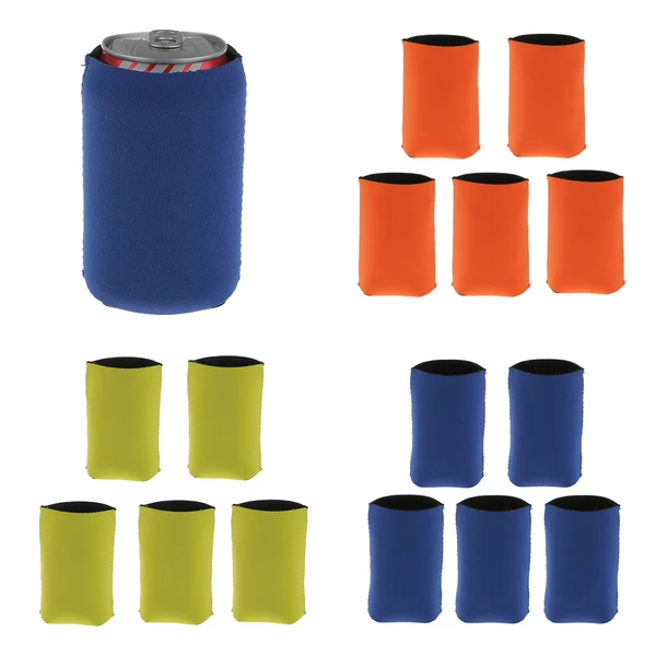 Easy-to-Use Maxbell 5x Neoprene Cooling Beer Drinks Bottle Tin Can Cooler Sleeve Holder Blue Verified