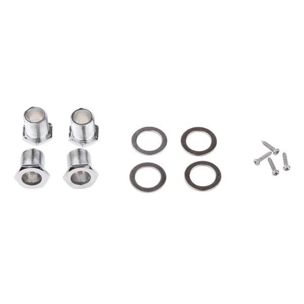 Artisan Maxbell 2L 2R Guitar Machine Heads Tuning Pegs Tuners Parts for 4 String Bass Silver Sustainable