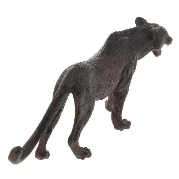 Secure Maxbell istic Black Panther Wildlife Animal Figurine Model Figure Kids Toy Gift High-Quality