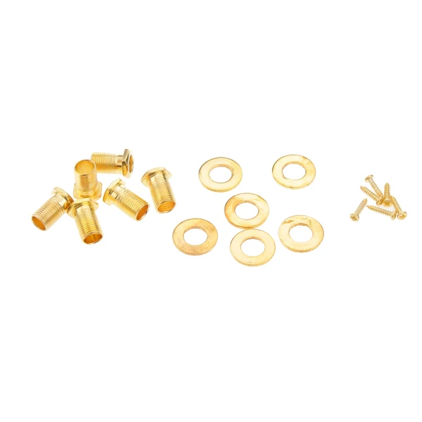 High-Performance Maxbell 3R 3L Tuning Keys Machine Heads Tuners Set for Acoustic Electric Guitar Gold Secure